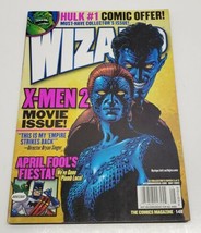 Wizard Magazine X-Men 2 X2 #140 May 2003 Comic Book Magazine Cover 3 of 3 Rare - £3.96 GBP