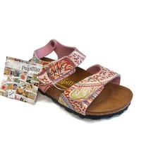 Papillio By Birkenstock Birko-Flor Sandals Size US C8 Dreamland Rose Bar... - $59.18