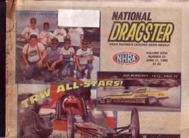 NATIONAL DRAGSTER-NHRA-06/21/85-SPORTSNATIONALS-MORGAN- VG - £24.24 GBP