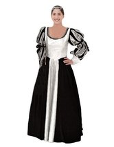 Tabi&#39;s Characters Deluxe Plus Size Medieval Queen Theatrical Quality Costume, Bl - £318.58 GBP+