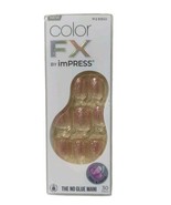 Color FX KISS imPress Short 30 Nails No Glue Mani Peel &amp; Press Dimension... - $17.54 CAD