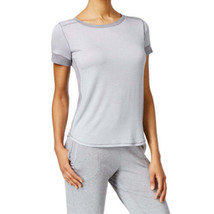 DKNY Womens Short Sleeve Striped Pajama Top Only,1-Piece, Small, Grey Stripe - £22.52 GBP