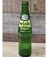 Vintage CANADA DRY 10 Ounce WINK Grapefruit Soda Pop Bottle - Great Cond... - $8.11 CAD