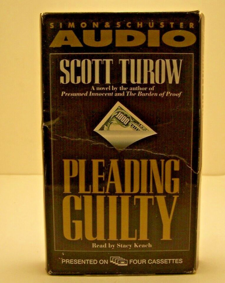 AUDIO BOOK: Pleading Guilty By Scott Turow A Brilliantly Constructed Puzzle - $2.54