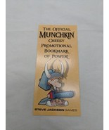 The Official Munchkin Cheesey Promotional Bookmark Of Power - $166.06 MXN