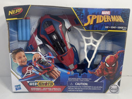 Spider-Man Far From Home Web Shots Spiderbolt Nerf Powered Blaster Marvel 2019 - £31.64 GBP