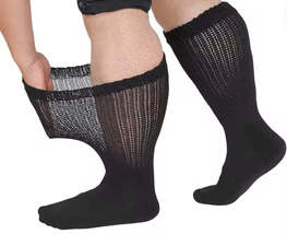 ComfortCare Extra Wide Calf Socks for Diabetic Post Surgery Bariatric Ly... - $13.99