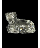Baccarat France Crystal Chinese Ox Cow Zodiac Figurine Paperweight Art Glass #2 - $60.43