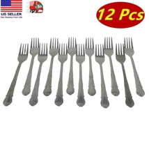 Set of 12 Pcs of 5.5 inches Small Forks, Stainless Steel Forks for Dessert - £6.20 GBP