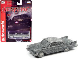 1958 Plymouth Fury (An Evil) After Fire Version &quot;Christine&quot; (1983) Movie 1/64 Di - £15.91 GBP