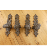 4 Cast Iron LARGE Antique Style FANCY Barn Handles Gate Pull Shed Door *... - $624.41 MXN