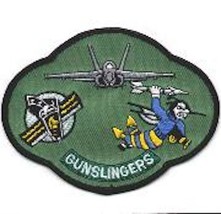 5&quot; Navy VFA-105 Party Gunslingers Nas Oc EAN A Va CVN-75 Embroidered Jacket Patch - £27.51 GBP