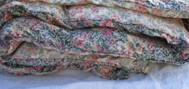 Eileen West Martex Victorian Tapestry 1988 Reversible Quilt Bedspread Size Twin - £38.08 GBP