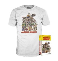 Animal House Men&#39;s T-Shirt Funko Home Video VHS Boxed White Target Exclusive XL - £23.97 GBP
