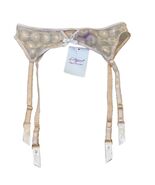 L&#39;Agent By Agent Provocateur Casie Embroidered Garter Belt M - €32,97 EUR