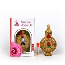 Lema 100% Natural Pure Bulgarian Rose Oil in a wooden souvenir 1.0 ml certified - £23.45 GBP