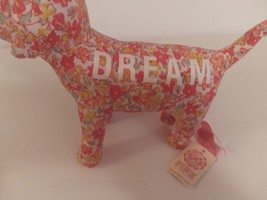 Victoria&#39;s Secret Pink Plush Dog Dream Floral Print Dog Mint - £19.63 GBP