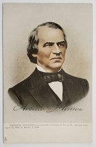Andrew Johnson 17th President Of The United States Tuck Series Postcard C31 - £15.67 GBP