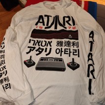 NEW Atari 2600 Japan Retro Graphic Long Sleeve Shirt Size XL - £19.56 GBP