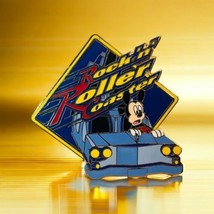 Disney WDW Mickey Rock &#39;n&#39; Roller Coaster Collectible Trading Pin 2000 - £11.64 GBP