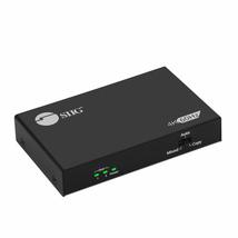 SIIG HDMI Splitter 1 in 4 Out Intelligent Video Downscaling 4K 60Hz HDR HDCP Byp - £73.25 GBP