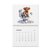 Bathroom Baby Highland Cows Funny Cute Calendar (2026) - $29.69