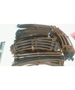A Pile Of Vintage Model Railroad Track (Gauge Unsure) Curved Sections So... - $15.00