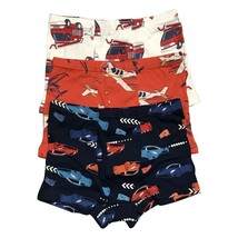 3 PK Toddler Kids Little Boys 100% Cotton Underwear Boxer Briefs 4T 5T 6T 7T 8T - £8.21 GBP