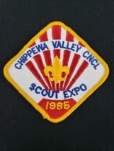 Vintage BSA Boy Scouts of America Chippewa Valley Council 1985 Scout Exp... - $11.10