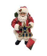Clothtiques Possible Dreams Santa Claus Greeting the Millennium Animated... - $49.99