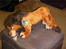 17&quot; Disney Scar Plush Toy With Vinyl Face and Tags The Lion King By Applause - £117.98 GBP