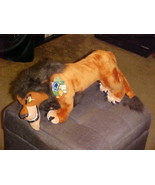 17" Disney Scar Plush Toy With Vinyl Face and Tags The Lion King By Applause - $149.99