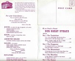 The Cloud City Restaurant Menu Postcard Vendome Hotel Leadville Colorado... - $143.40