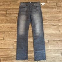 7 For All Mankind Slimmy, Gray Jeans JTA511984A , 32x34 - $1,583.95 MXN