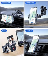 Phone Holders for Your Car Super Suction Power No Wobbling Universal Cel... - £42.62 GBP