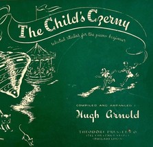 The Child&#39;s Czerny 1943 Beginner Piano Instruction Book 1st Edition PB C1 - $460.08 MXN