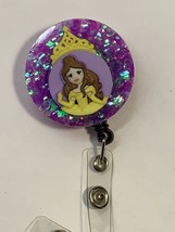 retractable badge Reel ID Tag - Disney Belle - Free Shipping - £7.12 GBP