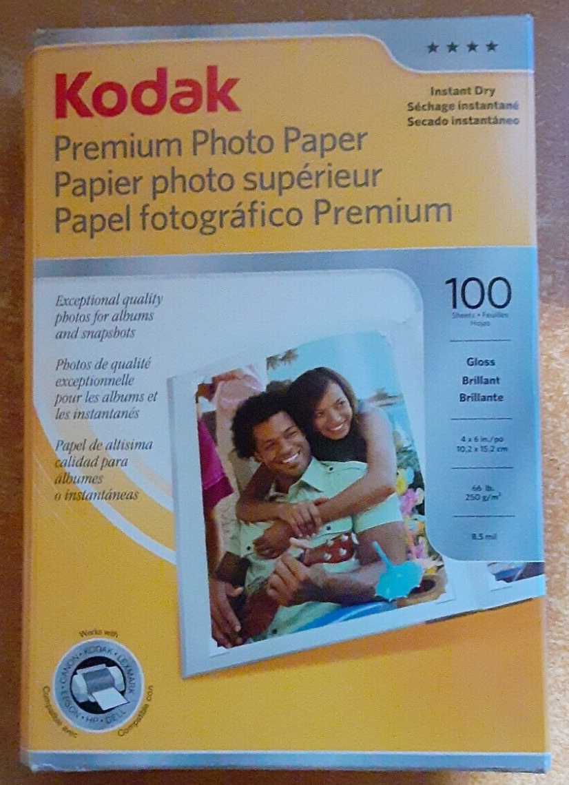 Kodak 103-4388 Premium Photo Paper &  +Kodak XtraLife Photo Paper - £7.88 GBP