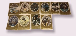 New Orleans Saints Vintage Miniature Stamp Collectible Trading Cards - £3.88 GBP