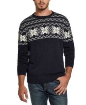 MSRP $75 Weatherproof Vintage Men&#39;s Snowflake Pattern Sweater Size XL - £33.56 GBP