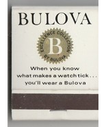 Vintage Strike on Matchbook ~ Nickel Jewelers   Authorized Bulova Jewele... - $7.91