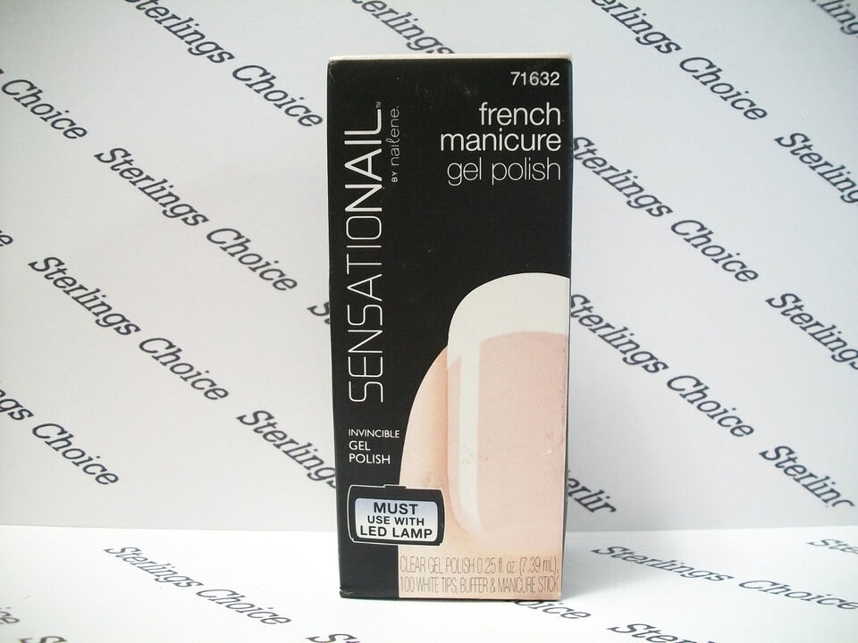 Sensationail French Manicure Gel Polish #71632 Clear - $7.91