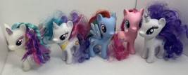 Lot Of 5 My Little Pony  6” Brushable Figures From 2016 - £16.91 GBP