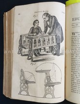1866 Antique Bound Full Year American Educational Monthly School Teach Victorian - £98.65 GBP