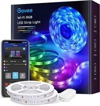 Govee Smart LED Strip Lights, 32.8ft WiFi LED Light Strip Work with Alexa and - £33.80 GBP