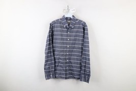 Bonobos Mens Small Slim Fit Striped Washed Oxford Collared Button Down Shirt - $39.55