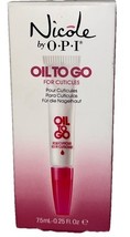 1- NICOLE By O•P•I Oil To Go For Cuticles (New/Unsealed/Discontinued) Se... - $14.84