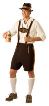 InCharacter Bavarian Guy Adult Costume, Medium Brown - £103.22 GBP