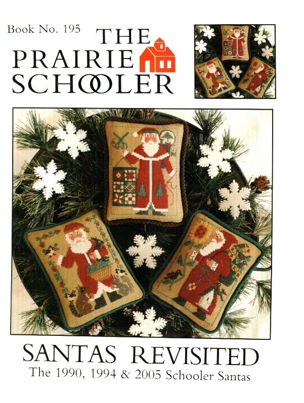 Santa's Revisited cross stitch chart Prairie Schooler  - $8.10