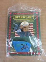 Boyds Bears Marine Bearster 26184 Bearwear Plush Bear Wearable Pin  Box 2H - £9.72 GBP